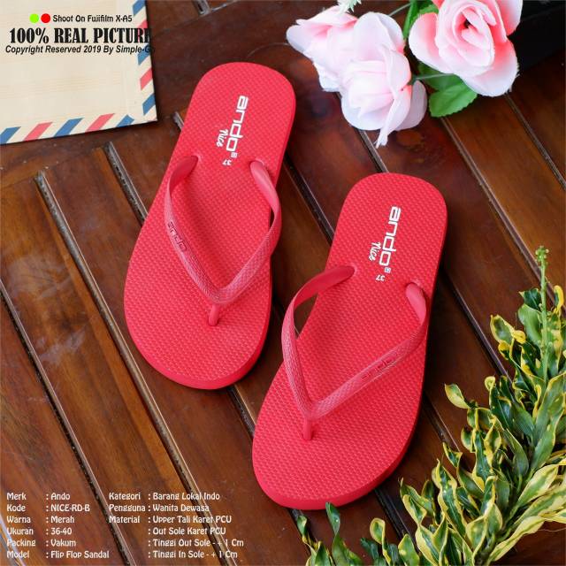 Ando nice Sandals - รองเท้าแตะผู้หญิง Ando