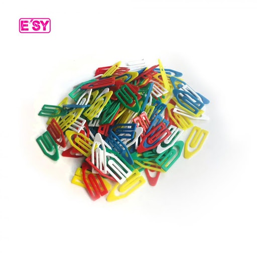 ลวดเสียบกระดาษ ชนิดพลาสติก (คลิปเสียบกระดาษ ชนิดพลาสติก) อีซี่ 38 มม.