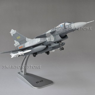 โมเดลเครื่องบินรบเจ็ท 1:72 Jian-10 J-10 China Jet Fighter ของเล่นสําหรับเด็ก