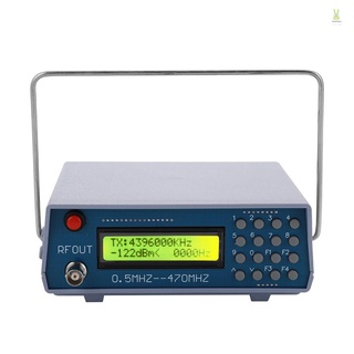 Flt เครื่องกําเนิดสัญญาณ RF 0.5MHz-470MHz สําหรับวิทยุ FM วิทยุสื่อสาร ดีบัก ดิจิทัล CTCSS เอาต์พุตสิงคล