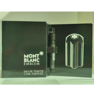 Vial 🌈 MontBlanc ☁️ Emblem EDT 1.2ml น้ำหอมพกพา น้ำหอมไวออลแท้💯