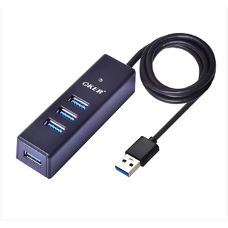 Oker ⚡️FLASH SALE⚡️ (ราคาพิเศษ) Hub 4-Port USB3.0 รุ่น H-341 ราคาพิเศษ