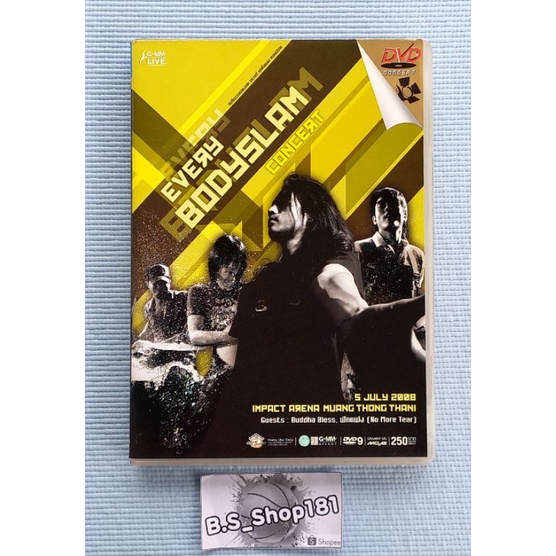 DVD Concert_Every Bodyslam Concert - Bodyslam (บอดี้สแลม)