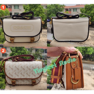 Coach C8848 C8470 Field Messenger Women Men กระเป๋าสะพายข้างCrossbody