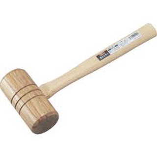 TRUSCO ค้อนไม้ (TWH-14) 54mm Wood Hammer 54mm