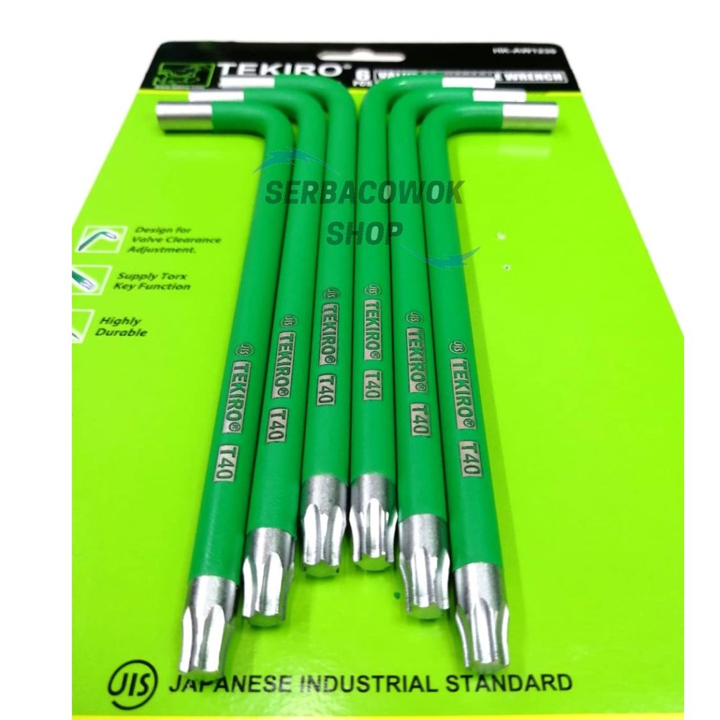 Tekiro T 40 ประแจปรับวาล์วรถจักรยานยนต์
