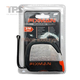 ตลับเมตร 3m/10Ft, 25 mm Tape No.G0101 FIXMAN