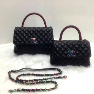 กระเป๋า Chanel coco lamb 8"-10"