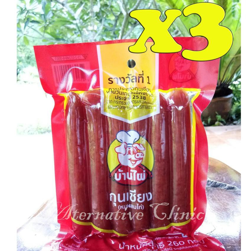 Baan Pai S. Khonkaen Chinese Pork with Chicken Sausage 260 g 3 shachets