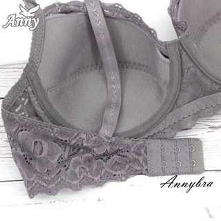 ชุดชั้นใน Anny รุ่น10006 คัพB เสื้อใน บรามีโครง เต็มทรง ฟองบางเฉียบ 2mm มี 2ตะขอ ปรับได้ 3ระดับ