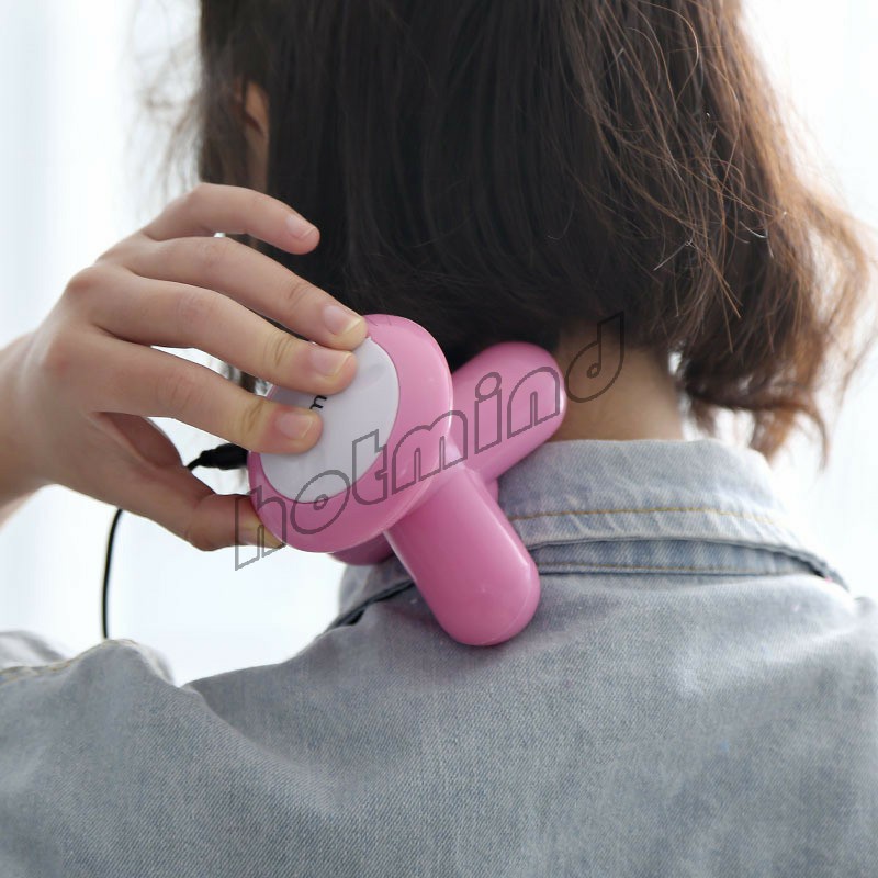 HD ที่นวด 3 ขา ที่นวด นวดคอ บ่า ไหล่ หลัง ขนาดเล็ก Three Legged Mini Massager