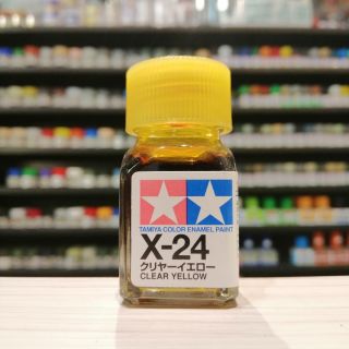 สี TAMIYA : X-24 CLEAR YELLOW