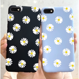 เคสโทรศัพท์ซิลิโคน TPU นิ่ม ลายดอกเดซี่ สําหรับ Huawei Y3 Y5 Y6 2017 Y5 Y5Lite Y6 Y6Prime Y3 Y7 Y7 Prime 2018 Y6 Y6Prime Y6Pro Y7 Y7Prime Y7Pro 2019 Y6S Y9S