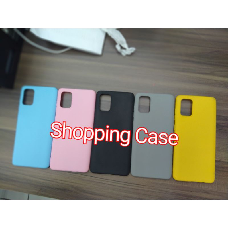SHC888 SAMSUNG A71 SIX CANDY CASE PREMIUM SOFTCASE สี PLAIN