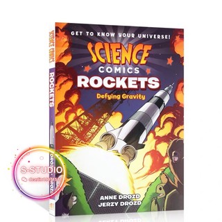 Science Comics: Rockets: Defying Gravity พร้อมส่งหนังสือการ์ตูนแนววิทยาศาสตร์ กระดาษมันอย่างดี Best STEM