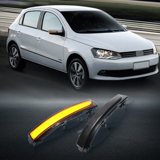 ไฟเลี้ยวไดนามิก LED สําหรับ Volkswagen Fox GOL G5 G6 G7 Polo Golf MK 4.5 Vento Sloop Passat CrossFox SpaceFox