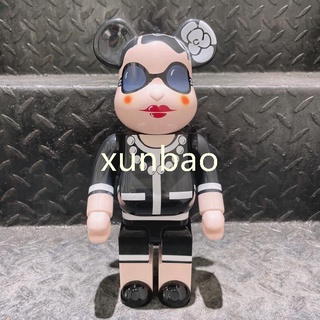 Granny Bearbrick ตุ๊กตาฟิกเกอร์แอกชัน 400% ความสูง 28 ซม.