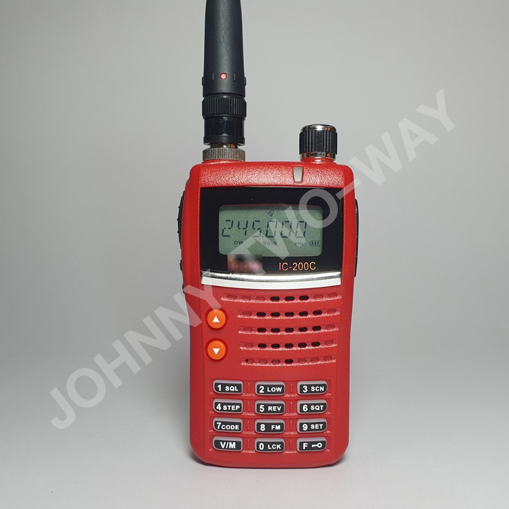 IC-200C (245MHz) รุ่นยอดนิยม แรงเสียงชัด ถูกที่สุด!! ขายราคาส่ง พร้อมรับประกันสินค้า 6 เดือน