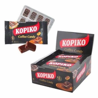 💥จัดโปร !!!💥  KOPIKO โกปิโก้ ลูกอมกลิ่นกาแฟ แบบแผง ขนาด 18กรัม แพ็คละ12แผง Coffee Candy ลูกอม หมากฝรั่ง ขนม อาหารและเครื