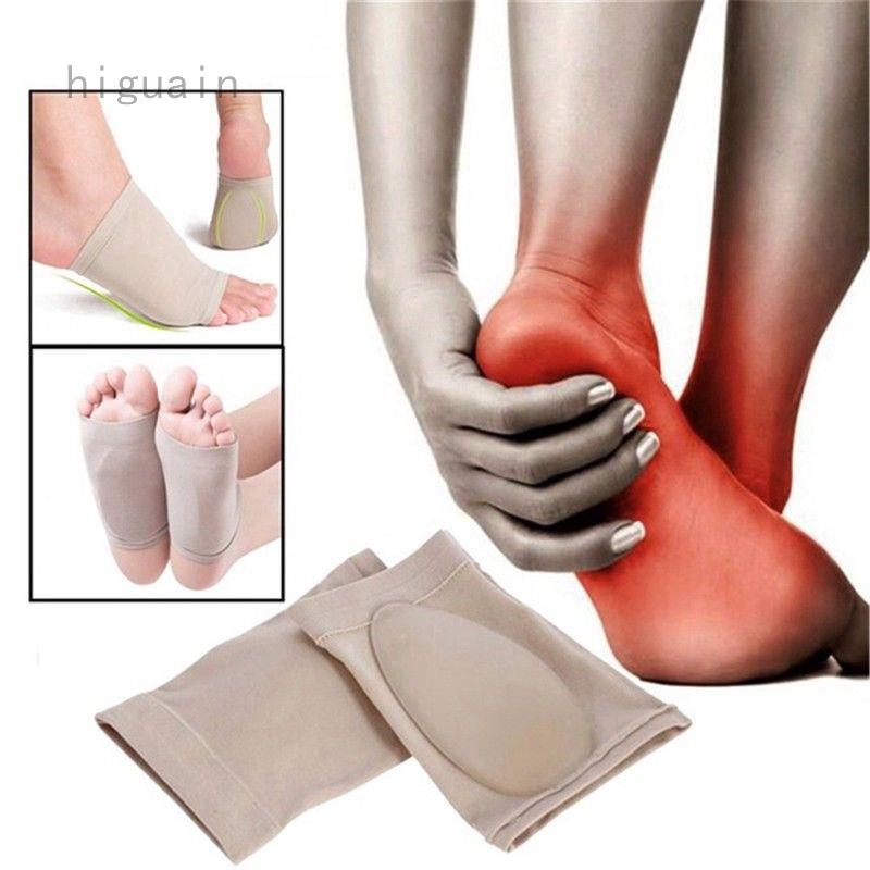 แผ่นรองพื้นรองเท้าทรงแบน plantar fasciitis arch อุปกรณ์เสริมสําหรับเล่นกีฬา