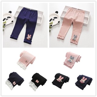 Baby Girls Fashion Leggings Cute Rabbit Print Pants