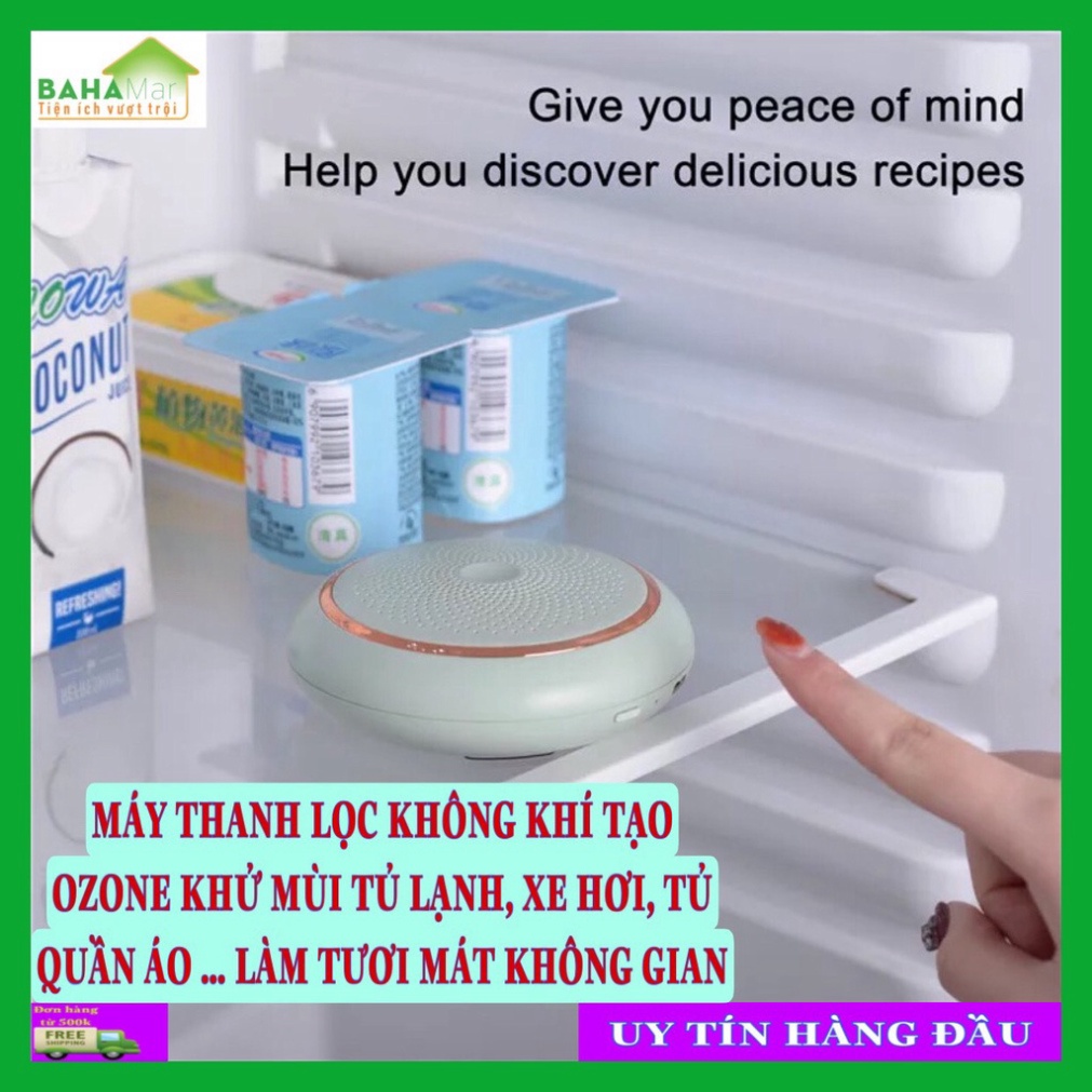 OZONE AIR PURIFIER DEODORANT สําหรับหม้อน้ํา, รถยนต์, WARDRBE... FRESH THE SPACE "BAHAMAR" ขจัดกลิ่น