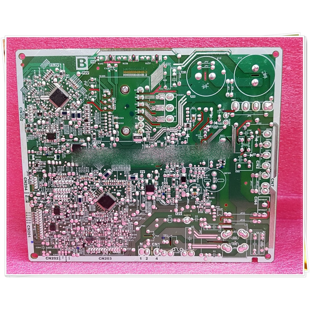 อะไหล่ของแท้/เมนบอร์ดตู้เย็นฮิตาชิ/PTR-VGX400P*002/PTR-VGX400P 101/HITACHI/รุ่น R-VGX350PF /R-VX350PF/MAIN ราคา ถูกที่สุด ดีลบีเคเค แกลเลอรีภาพที่ 2