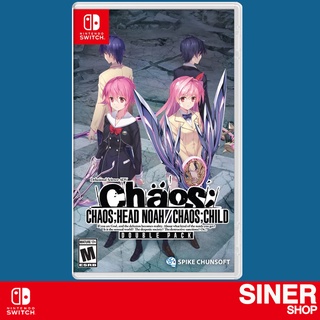 🎮 [ NSW ] : CHAOS HEAD NOAH / CHAOS;CHILD DOUBLE PACK STEELBOOK LAUNCH EDITION (US • America)