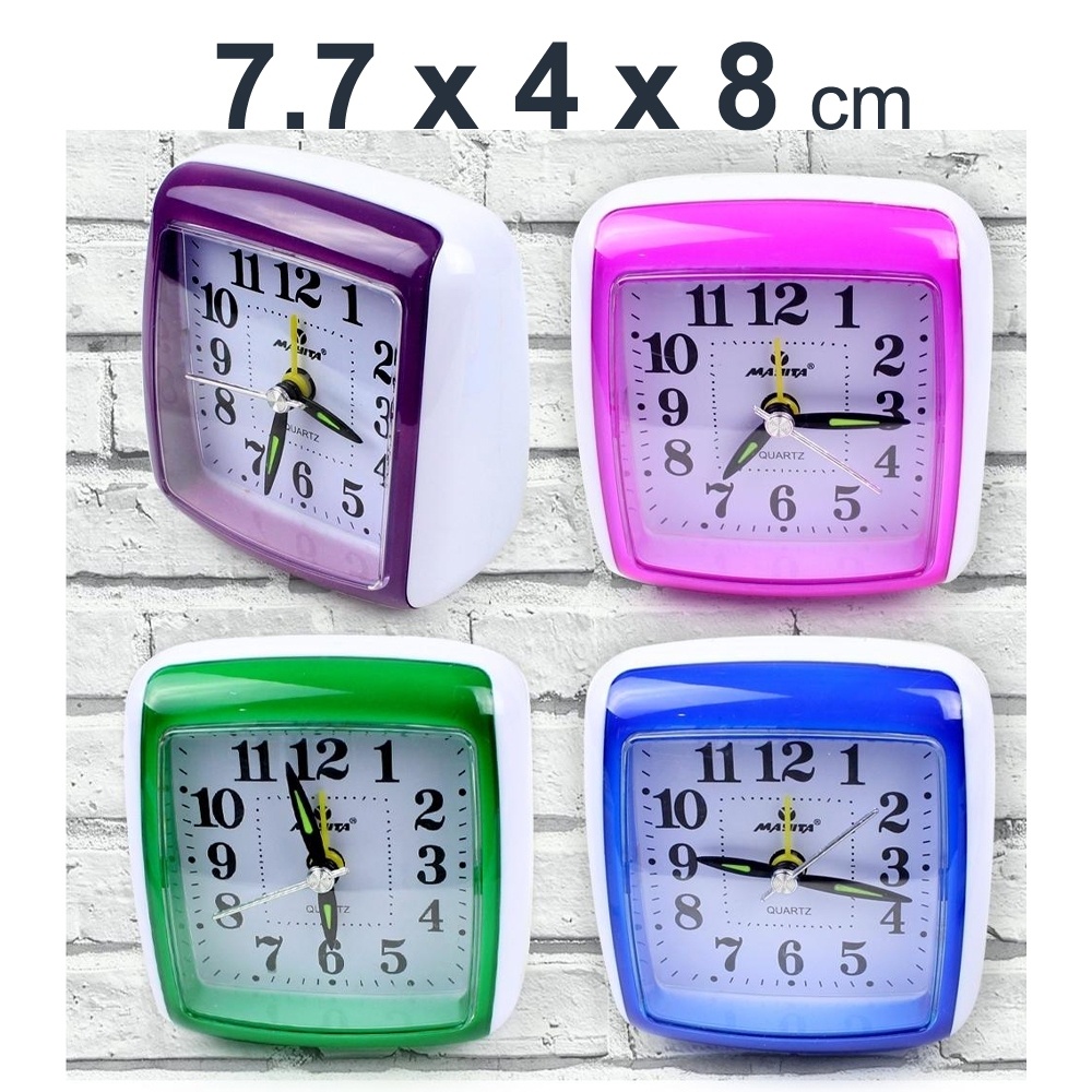 นาฬิกาปลุก แบบสี่เหลี่ยม Alarm Clock  XD791 รุ่น Alarmclock-Psquare-05c-Song