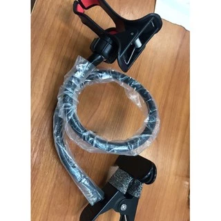 พร้อมส่งไทย ขาตั้งมือถือหนีบโต๊ะเตียง คอเหล็กยืดหยุ่น หมุน360° ซิลิโคนกันลื่น ดูหนังสตรีมได้