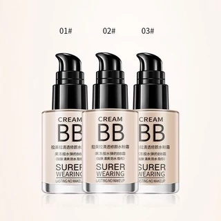 M198 LAMEILA บีบีครีมรองพื้นกันน้ำสุดพลัง ปริมาณ30ML กันแดดกันน้ำกันเหงื่อ ปกปิดดีเยี่ยม