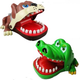 ﻿MOMMA เกมส์ จระเข้ งับนิ้ว ปะทะ น้องหมา บลูด๊อก ขี้โมโห จอมงับนิ้ว (Crocodile Dentist &amp; Angry Bulldog Dentist)