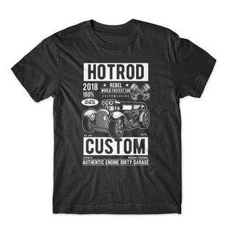 เสื้อยืดผ้าฝ้าย พิมพ์ลาย Hotrod Rebel Premium Tee HOalcc26ACkpbd86Size S-5XL