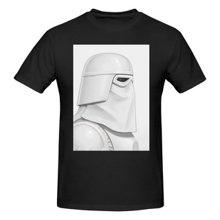 [S-5XL]เสื้อยืดคอกลม แขนสั้น ผ้าฝ้าย พิมพ์ลาย Disney Snowtrooper