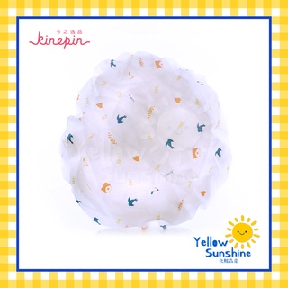 KINEPIN หมวกคลุมผมอาบน้ำ หมวกคลุมผมอเนกประสงค์ สีขาวสไตล์ Minimal Kinepin White Shower Cap