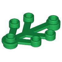 [Plant] ชิ้นส่วนเลโก้ Lego Part Plant Leaves 4 x 3 (2423) ราคา/ชิ้น