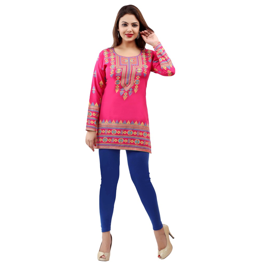 New Short Crepe Kurti