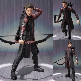 ตุ๊กตาฟิกเกอร์ Avengers SHF HAWKEYE HAWKEYE ข้อต่อขยับได้ ของเล่นสําหรับเด็ก