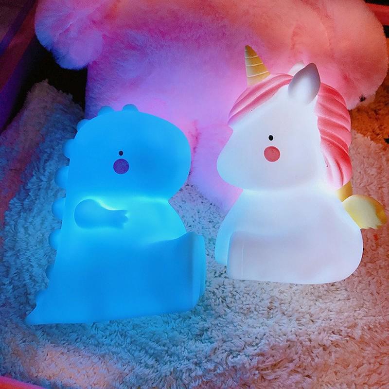 ไดโนเสาร์ โคมไฟยูนิคอร์น (พร้อมส่ง) Unicorn Led Lamp