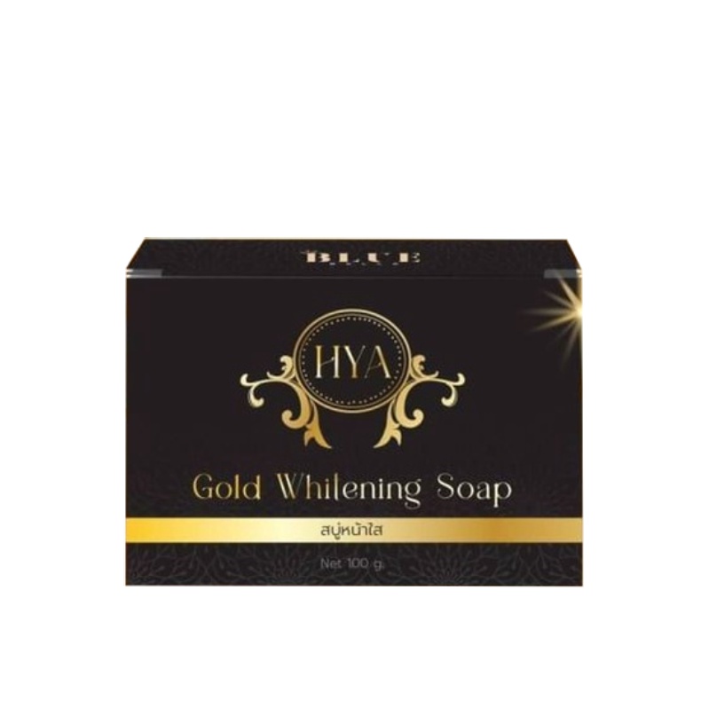 Madam Herb Hya Gold Whitening Soap มาดามเฮิร์บ สบู่ โกลด์ ไวท์เทนนิ่ง 100g. ของแท้ 100%