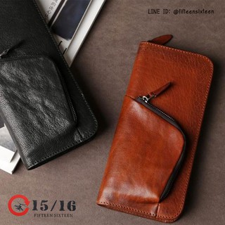 FIFTEEN SIXTEEN กระเป๋าสตางค์หนังแท้ พร้อมส่ง รุ่น Piper Wallet :M6198