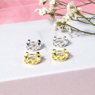 Infinity - earring 925 sterling best quality ต่างหูเงินแท้