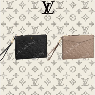 Louis Vuitton/ LV/ MÉLANIE คลัตช์กลาง