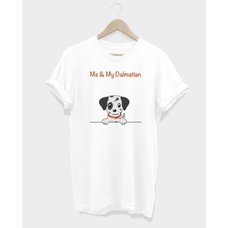 เสื้อยืดหมาดัลเมเชียน Me &amp; My Dalmatian