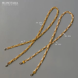 MOMOTARA No.91 (ชุดที่ 1) เทปถักร่อง Soutache Braid ขนาด 0.3 CM ยาว 36 หลา เชือก เทป diy วัสดุตกแต่ง cord rope
