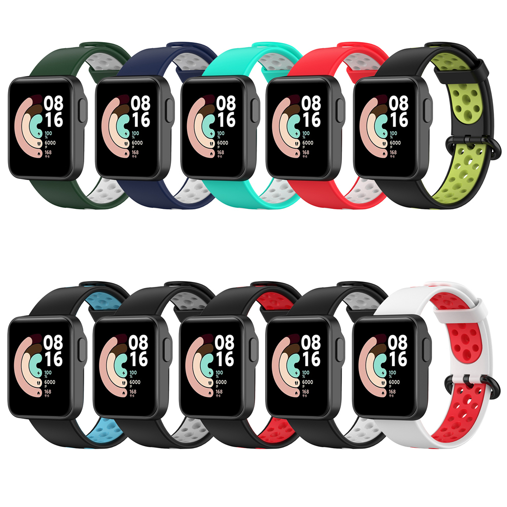 Xiaomi Mi Watch Lite สายนาฬิกาข้อมือ ซิลิโคน ระบายอากาศ