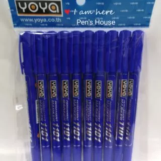 ปากกาเขียนCD 2 หัว YOYA(1x10)