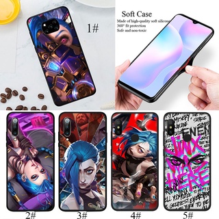 เคสโทรศัพท์มือถือแบบนิ่ม ลาย Arcane Jinx DI2 สําหรับ Xiaomi Redmi Note 11S 11 Pro K20 K40 Pro 7A 10C 10A