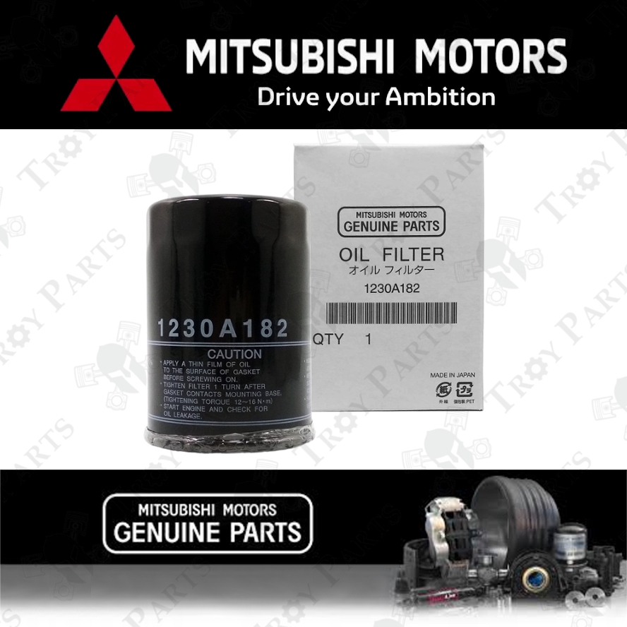 กรองน้ํามันเครื่อง Mitsubishi Diesel สําหรับ Triton VGT 2016 (1230A182)