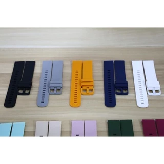 สาย Garmin FR 255 254 645 Venu 2 vivoactive4/3 venu SQสายซิลิโคนสำหรับนาฬิกา Garmin 18mm 20mm 22mm